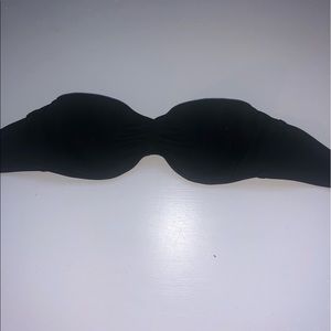 Victoria’s Secret Black Bandeau Bikini Top